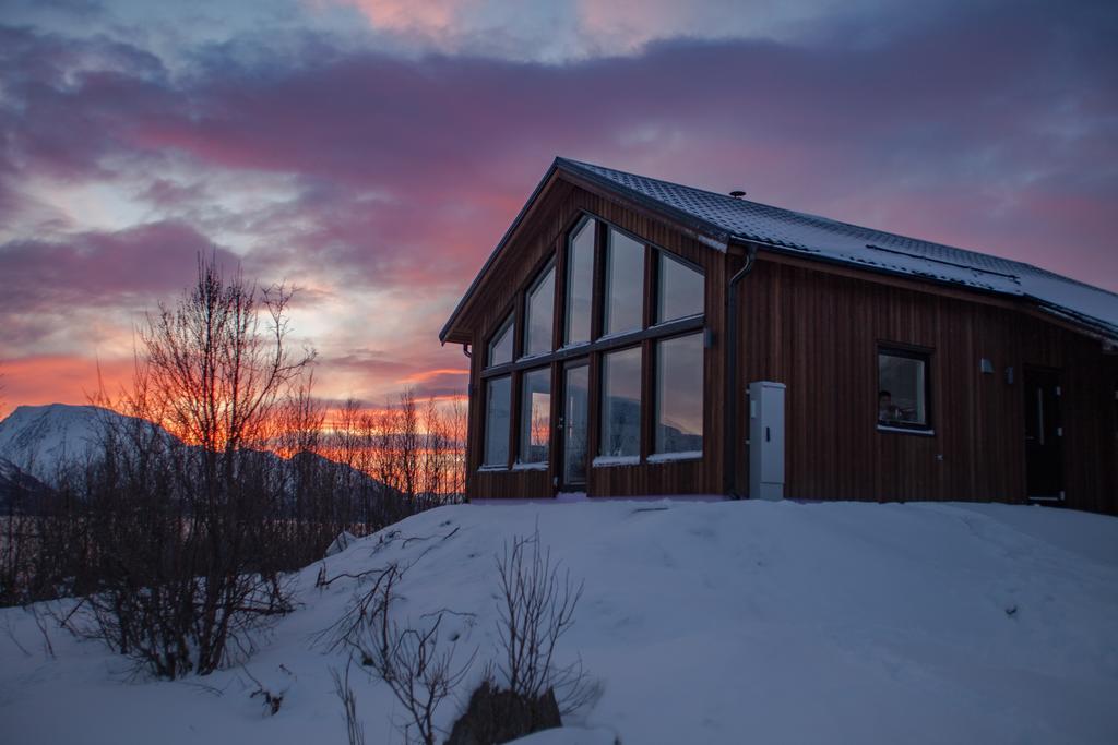 Aurora View Cabin Villa Lyngseidet Esterno foto